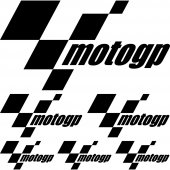 Komplet  naklejek - Moto GP