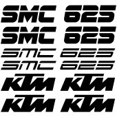 Ktm 625 SMC Aufkleber-Set