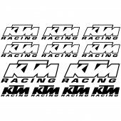 ktm racing Decal Stickers kit