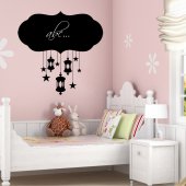 Lantern - Chalkboard / Blackboard Wall Stickers