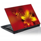 Laptop-Aufkleber Blume