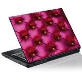 Laptop-Aufkleber Leder Textur
