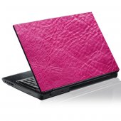 Laptop-Aufkleber Leder Textur
