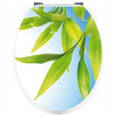 Leaves - Toilet Seat Decal Sticker