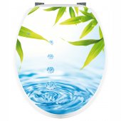 Leaves - Toilet Seat Decal Sticker