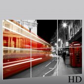 London - Triptych Forex Print