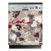 Love - Dishwasher Cover Panels