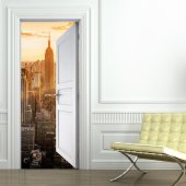 Manhattan Door Stickers