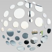 Miroir Acrylique Plexiglass Petits Ronds 10