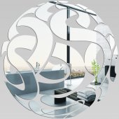 Miroir Acrylique Plexiglass Rond design