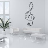 Musical Note Wall Stickers