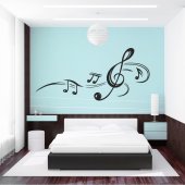 Musical Note Wall Stickers