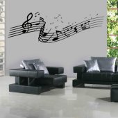Musical Notes Wall Stickers