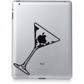 Naklejka na iPad 2 - Kieliszek
