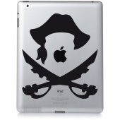 Naklejka na iPad 3 - Pirat