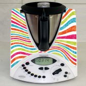 Naklejka Thermomix TM 31 - Kolorowe Kreski