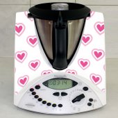 Naklejka Thermomix TM 31 - Serduszka