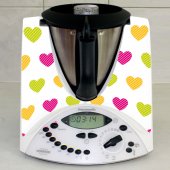 Naklejka Thermomix TM 31 - Serduszka