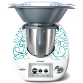 Naklejka Thermomix TM 5 - Motyw Kwiatowy