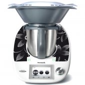 Naklejka Thermomix TM 5 - Motyw Kwiatowy