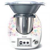 Naklejka Thermomix TM 5 - Motyw Kwiatowy