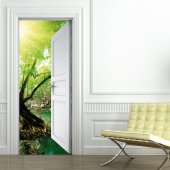 Nature Door Stickers