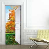 Nature Door Stickers