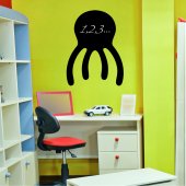 Octopus - Chalkboard / Blackboard Wall Stickers