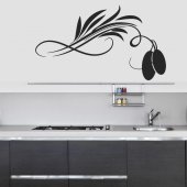 Olive branch Wall Stickers
