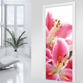 Orchid Door Stickers