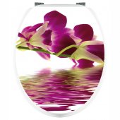 Orchid - Toilet Seat Decal Sticker