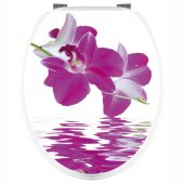 Orchid - Toilet Seat Decal Sticker