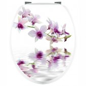 Orchid - Toilet Seat Decal Sticker