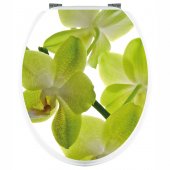 Orchid - Toilet Seat Decal Sticker