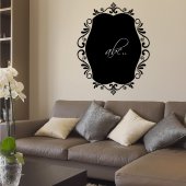 Ornament - Chalkboard / Blackboard Wall Stickers