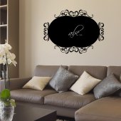 Ornament - Chalkboard / Blackboard Wall Stickers