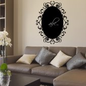 Ornament - Chalkboard / Blackboard Wall Stickers