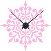 Ornament Clock Wall Stickers