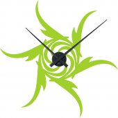 Ornament Clock Wall Stickers