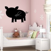 Pig -Chalkboard / Blackboard Wall Stickers