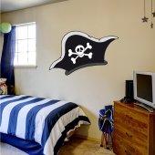 Pirate Hat Wall Stickers