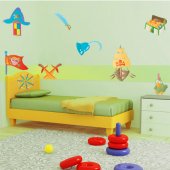 pirates Set Wall Stickers