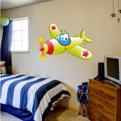 Plane Wall Stickers