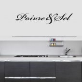 Poivre & Sel Wall Stickers