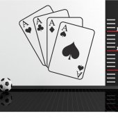 Poker Wall Stickers