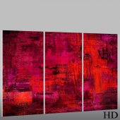 Quadro Triptico PVC Abstratos