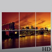 Quadro Triptico PVC New York