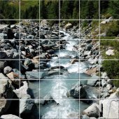 River - Tiles Wall Stickers