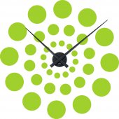 Round Clock Wall Stickers