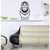 Russian doll Wall Stickers